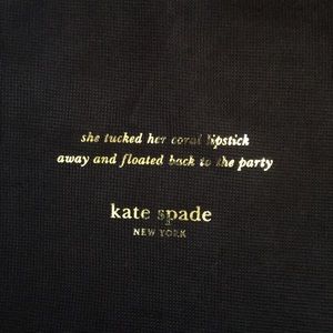 Kate Spade dust bag